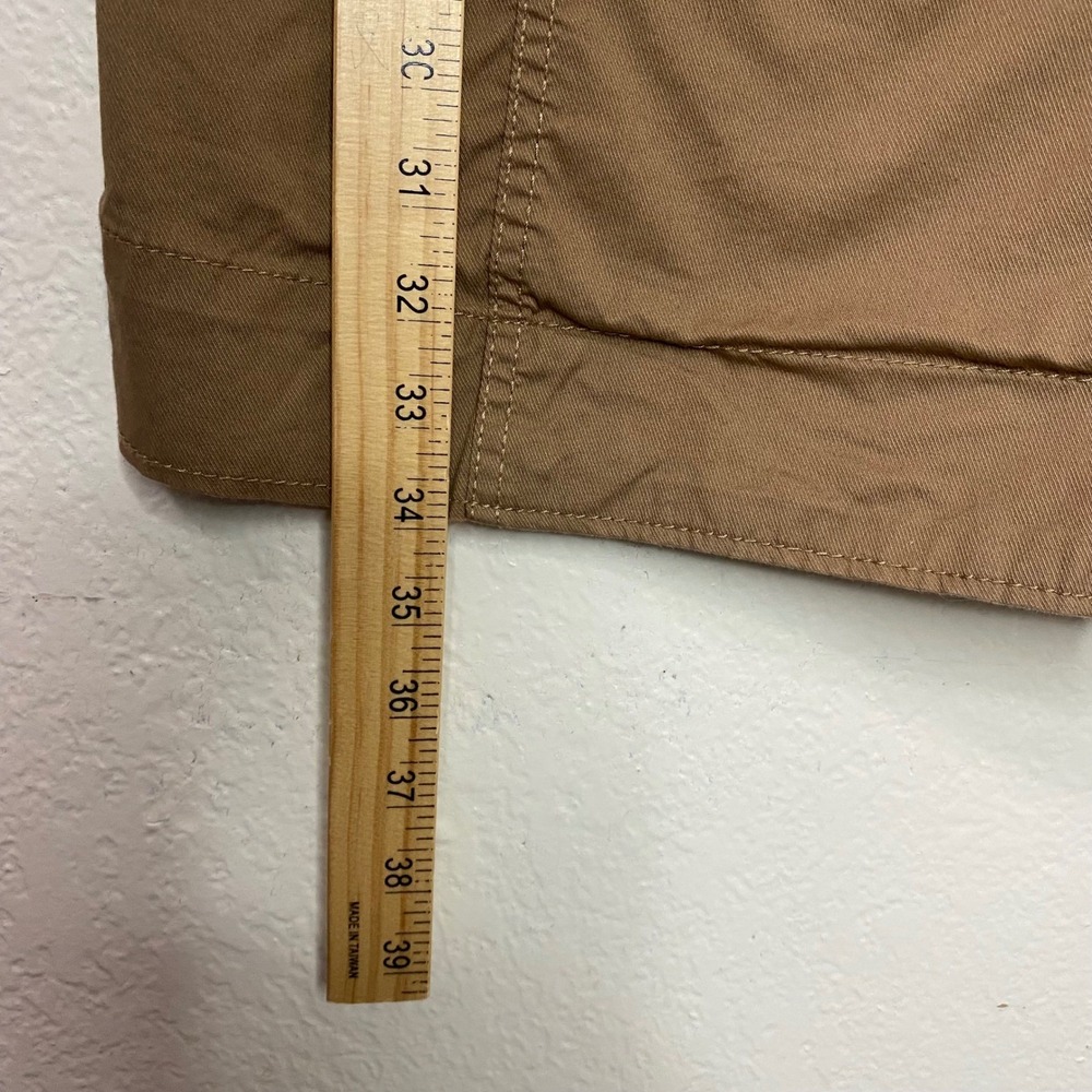Banana Republic Tan Double Breasted Sleeveless Utility Vest Dress Pockets XXS - Picture 7 of 7